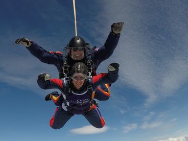 Ann Gates Parachute Jump